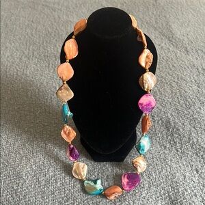 Multicolor Shell Necklace for Women’s